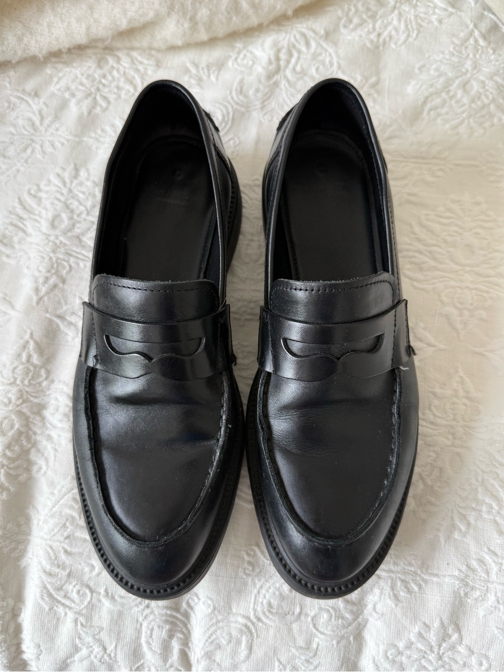 Vagabond Leather Loafers